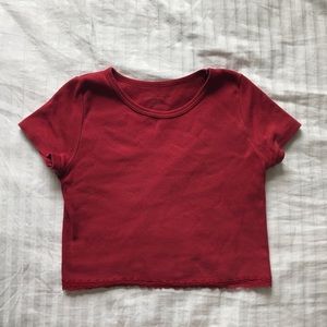 brandy melville lace ashlyn top